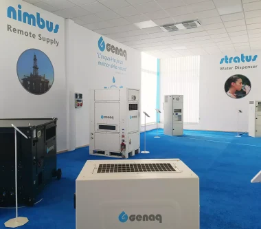 GENAQ atmospheric water generation