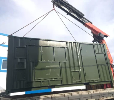 containerized atmospheric water generation